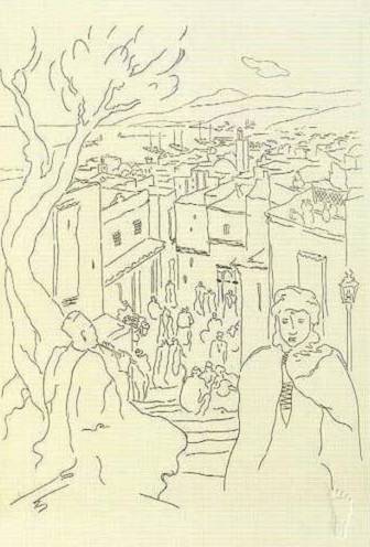 Alger la casbah toile 