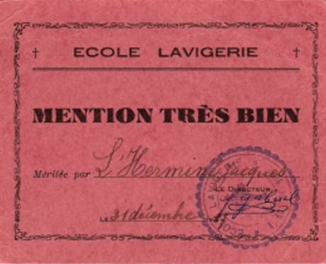 les tableaux d' Honneurs �cole Lavigerie Alger