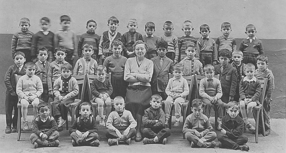 Alger �cole Lavigerie 1957/1958 CP 