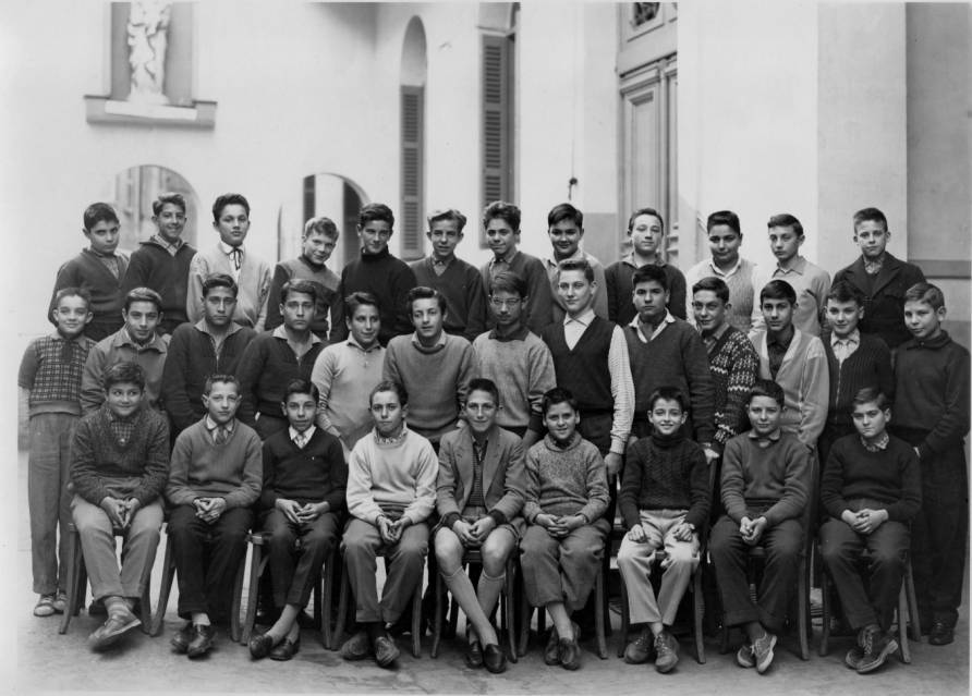 Alger �cole Lavigerie 1957/1958 CP 