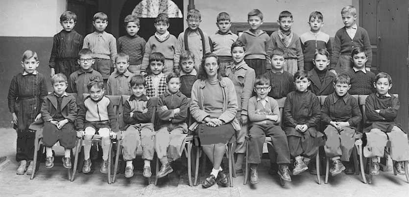 Alger �cole Lavigerie 1952/1953 CP 