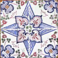 Alger, Palais Dar Es Souf, carreaux Delf