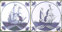 Alger, Palais Hivers, carreaux Delf 