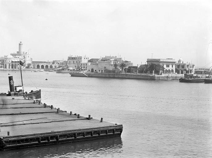 la Darse vue du mle de pche