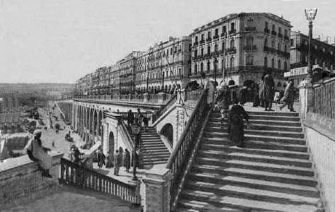 le boulevard de la R�publique Alger. 
