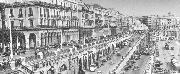 le boulevard de la R�publique Alger. 