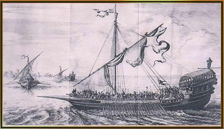 Corfou gal�re pontificale 