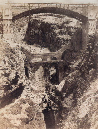 Alger, constantine le pont El-Kantara 