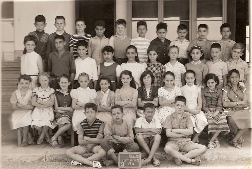 Ecole Laperlier 1957/1958 