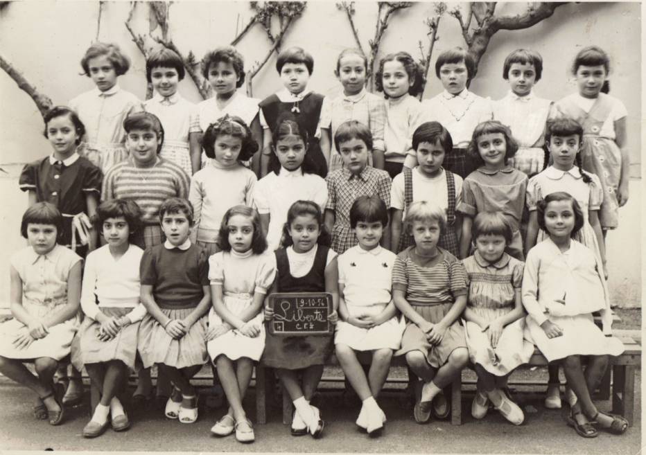 ecole Libert� 1956/1957 CE2 