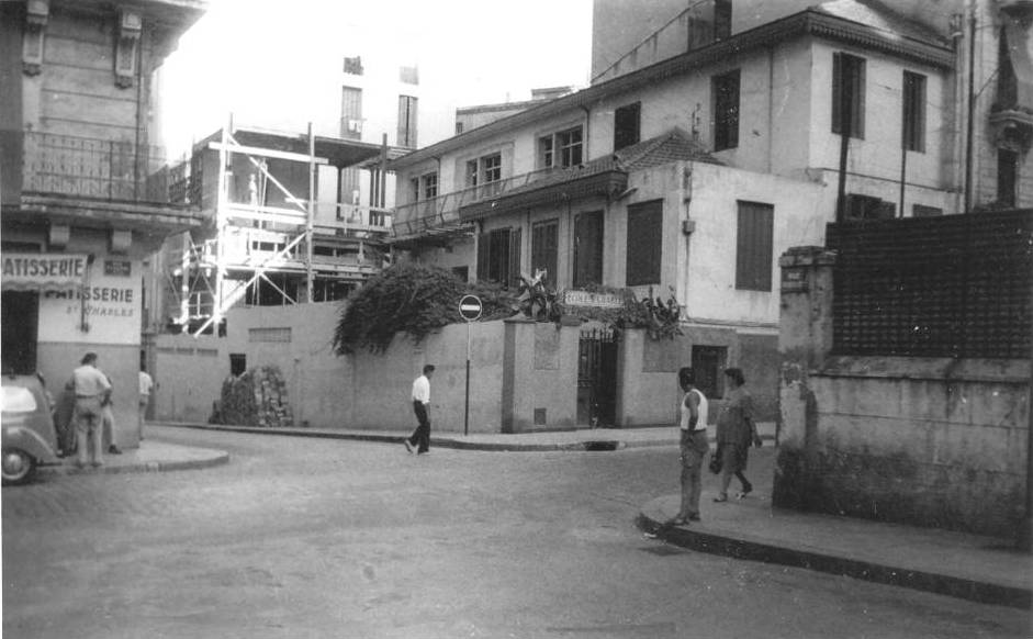 Alger, ecole Saint Charles 19 bis rue Clauzel
