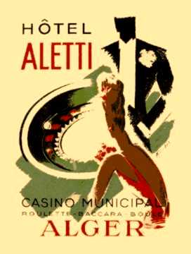 affiche h�tel aletti 