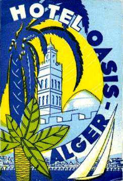 affiche hotel Oasis (2). 