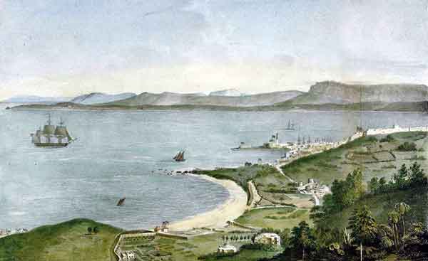 la baie d' Alger
