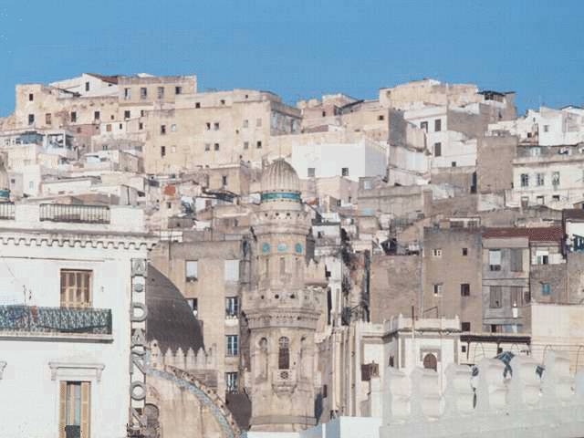 Vue partielle  de la Casbah