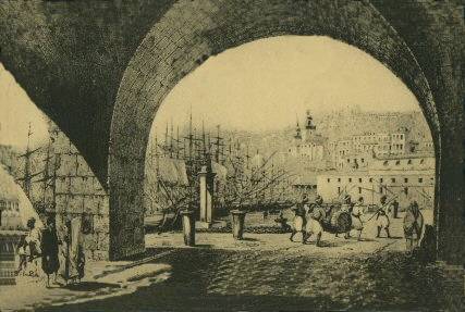 les vo�tes cintr�es de la Darse