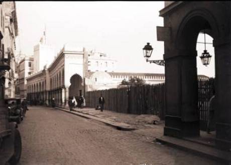 Alger la Grande Mosqu�e rue de la Marine