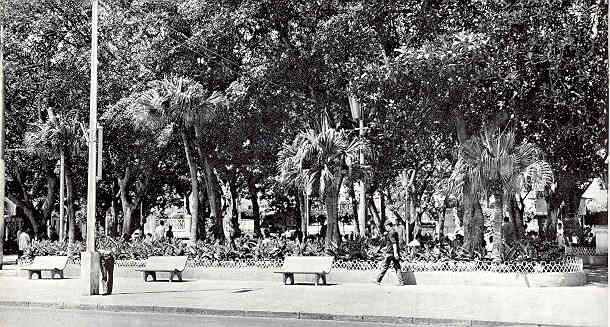 Le square Bresson ou Aristide Briand  