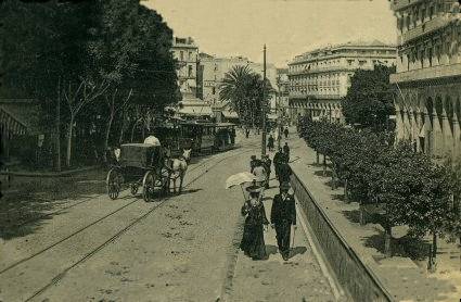 La rue Dumont-d' Urville en 1896