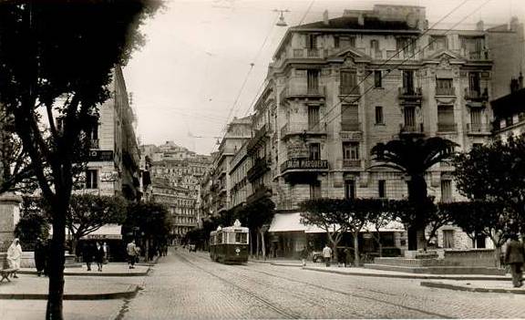la rue d'Isly en 1957 
