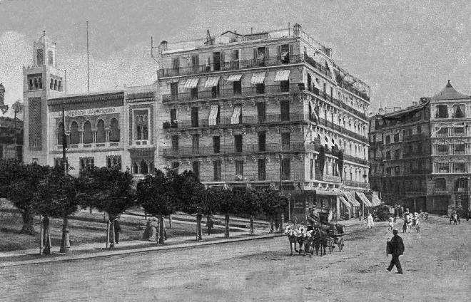 La depeche algerienne en 1900 