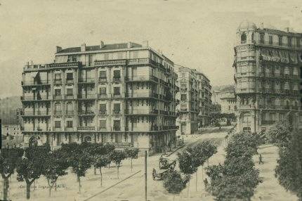 La rue Monge en 1902