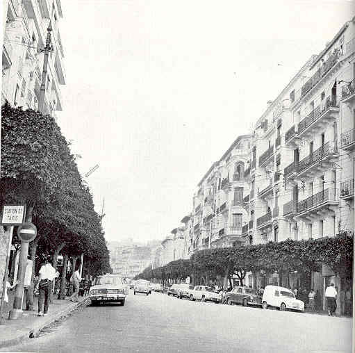 le debut de la rue Michelet 