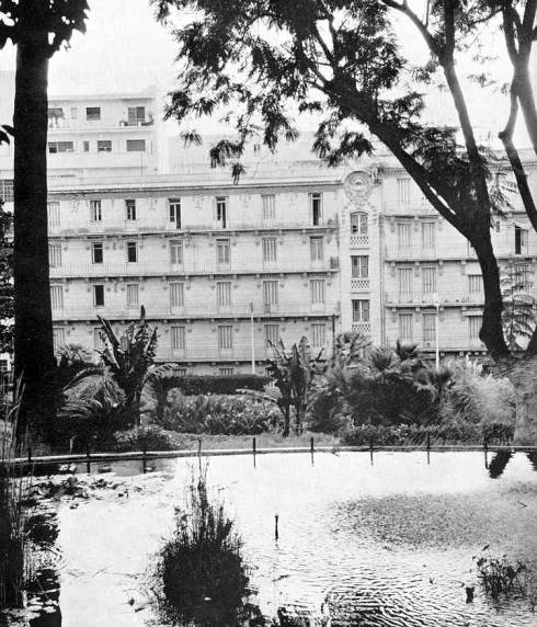 le parc Galland..jeux d'eau