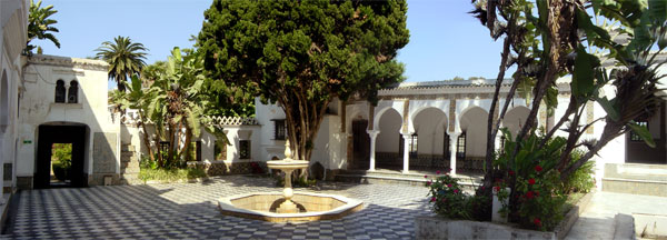 Mus�e du Bardo  la cour de marbre 