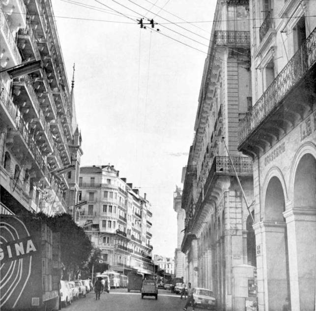 la rue colonel Colonna d' Ornano  