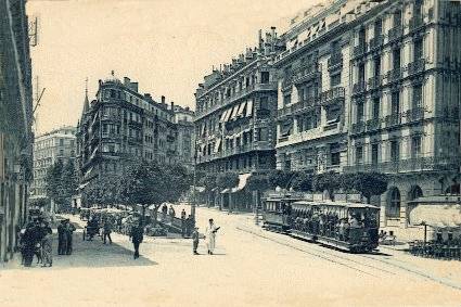 la fin de la rue de Constantine  