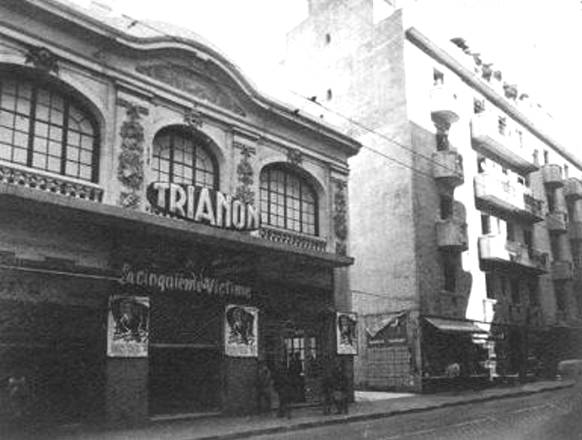 le cin�ma Trianon en 1950 