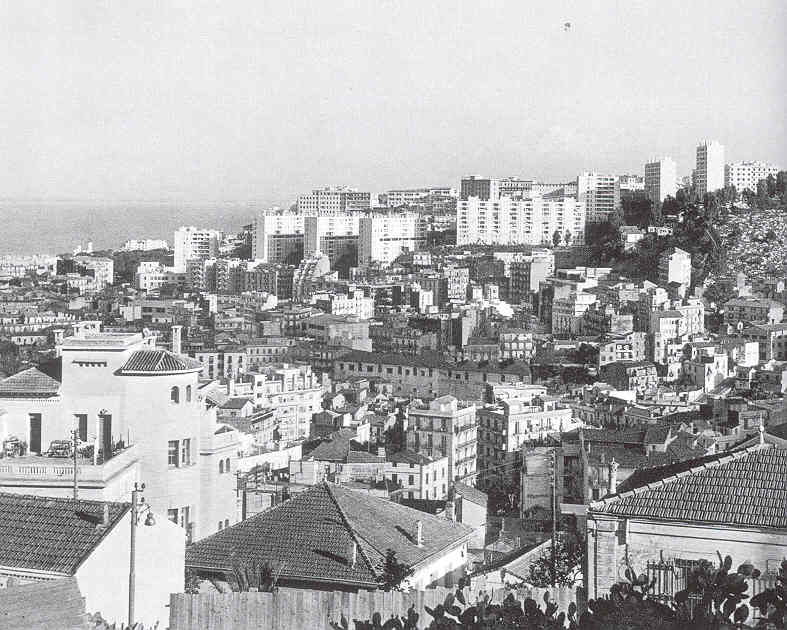 Le quartier de Bab-El-Oued domin� par la cit� des Eucalyptus 