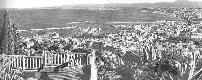 Vue panoramique du balcon du Saint-Raphael  