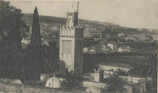 le Marabout de Belcourt et  la ville 