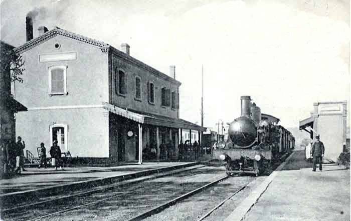 Hussein dey la Gare en 1905 