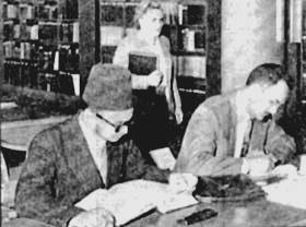 Salle de lecture de la BN 