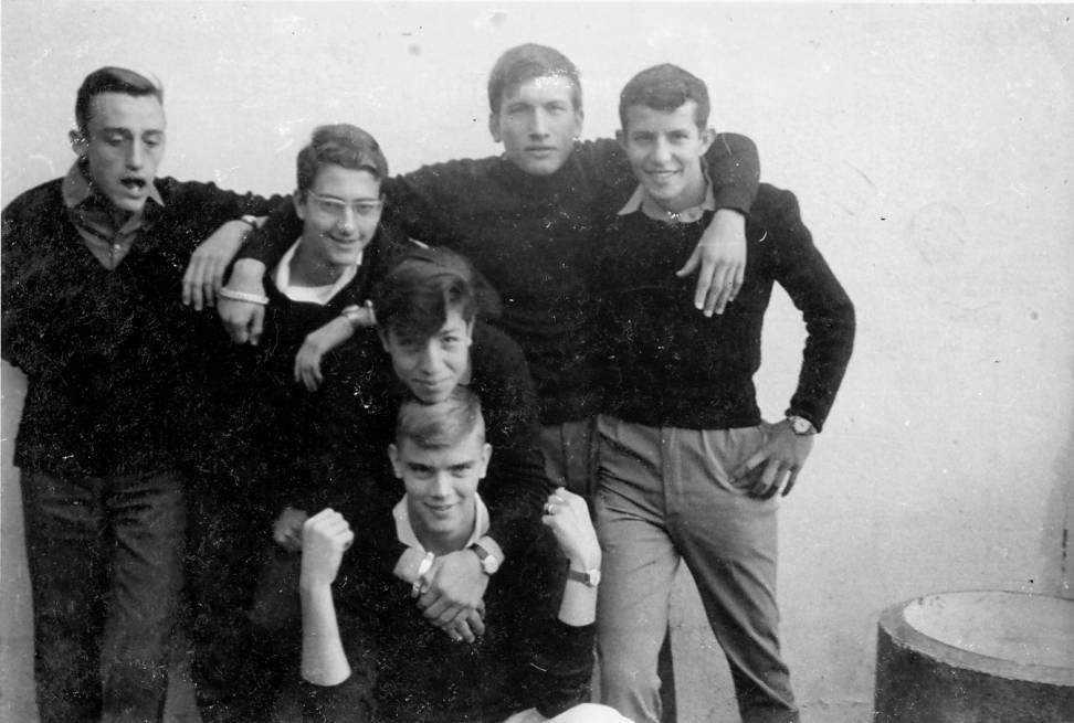 Photo des copains de Andr� de 1961  pensionnaires de Saint Joseph alger