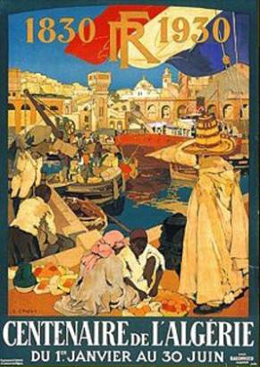 publicit� sur le Centenaire de l' Alg�rie Fran�aise