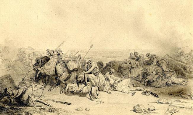 Bataille sur le plateau de Staou�li 